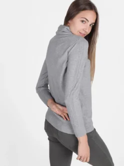 Coveri Moving Dolcevita donna in maglia tinta unita