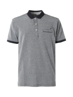 Coveri Moving Polo da uomo a maniche corte in cotone - blu scuro