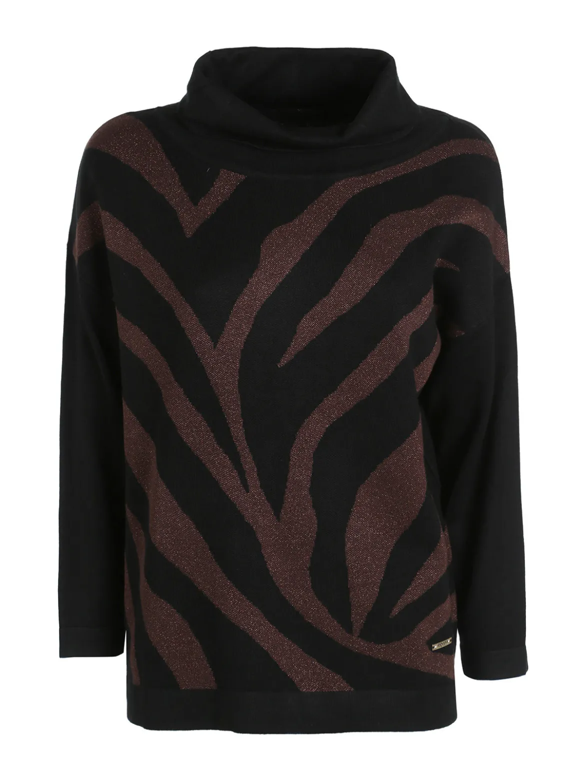 Coveri Moving Pullover dolcevita da donna - nero