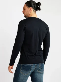 Coveri Moving T-shirt uomo a manica lunga in cotone