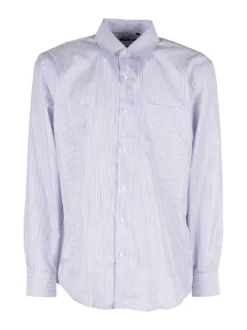 Coveri Viale Morin Camicia da uomo a maniche lunghe con stampa a righe