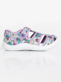 Cox Sandali chiusi fiorati da bambina