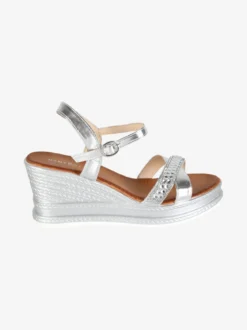 Dame Rose Sandali donna con zeppa e strass