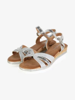 Dame Rose Sandali donna glitter con zeppa