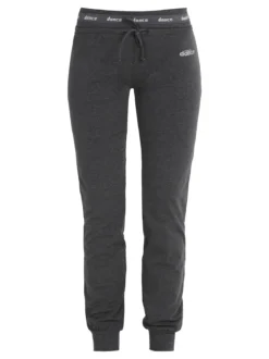 Dance Pantaloni donna sportivi con coulisse e polsini - grigio scuro