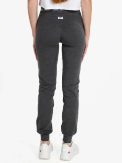 Dance Pantaloni donna sportivi con coulisse e polsini - grigio scuro