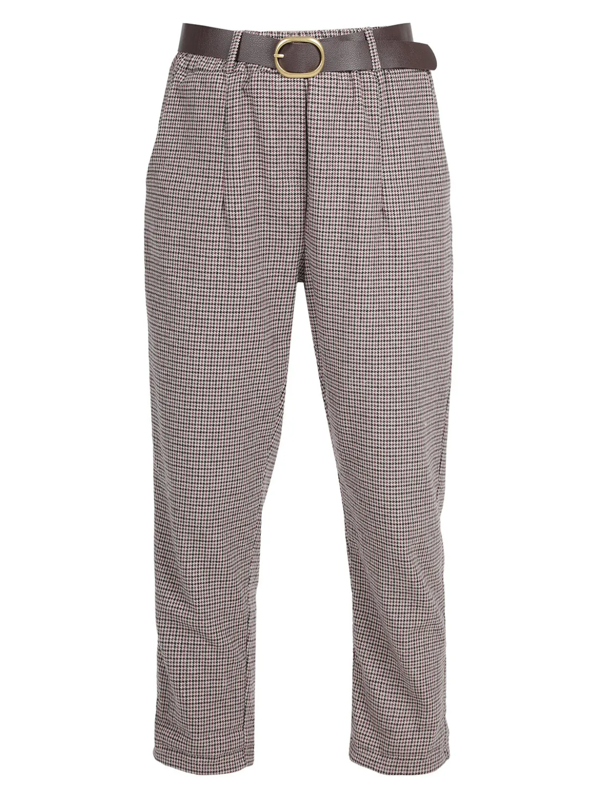 Daystar Pantaloni scozzesi da donna con cintura