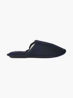 De Fonseca Pantofole da uomo in tessuto a nido d'ape - blu scuro
