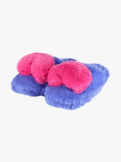 De Fonseca Pantofole donna in ecopelo con cuore applicato