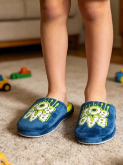 De Fonseca Pantofole invernali da bambino luminose - blu