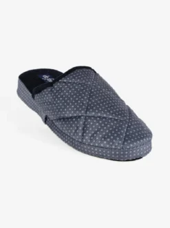 De Fonseca Pantofole uomo in tessuto bicolor