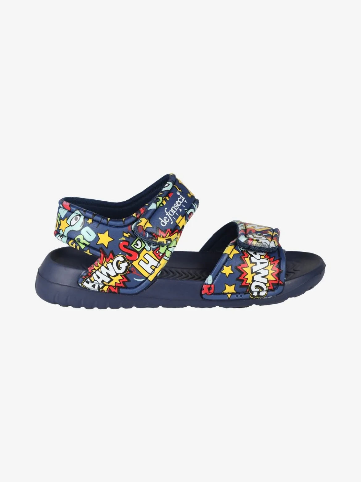 De Fonseca Sandali da bambino in gomma con cinturini a strappo