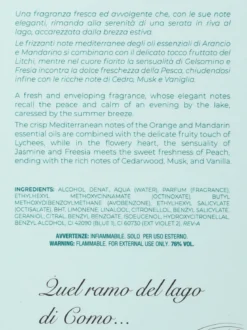 Diamond BELLAGIO TURQUOISE profumo donna