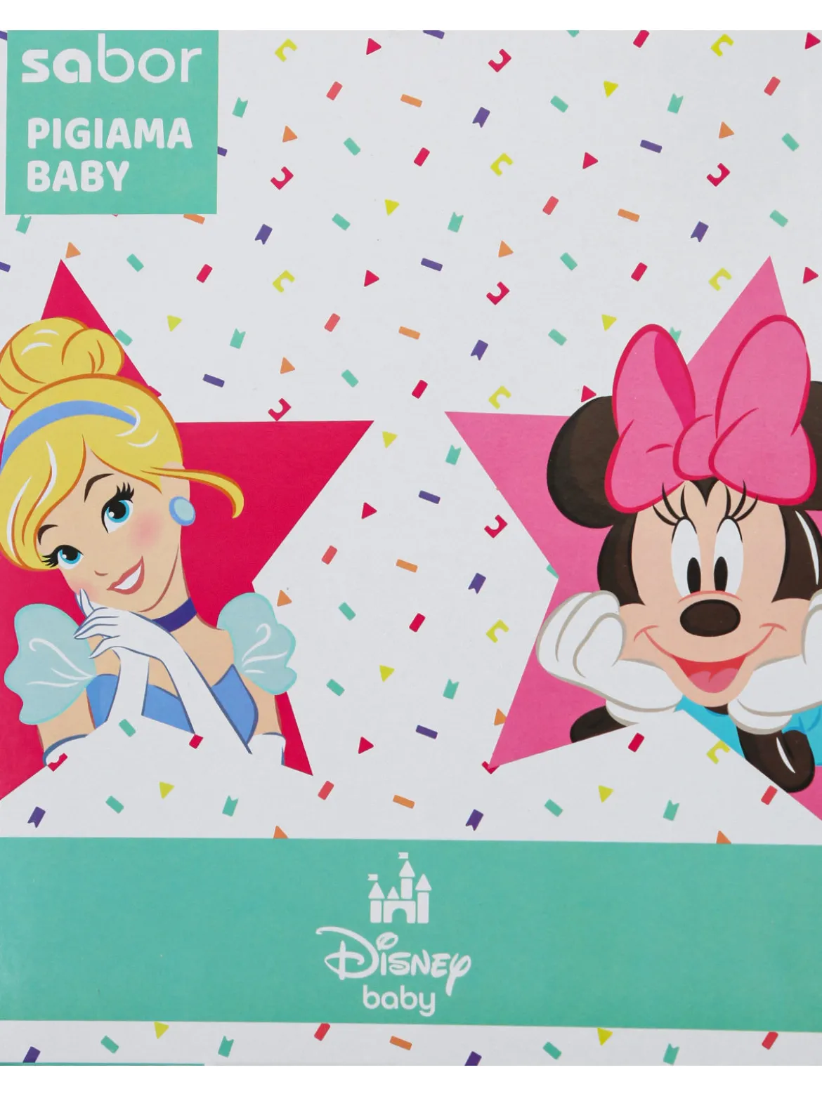 Disney Baby Stitch pigiama da neonata in cotone con stampe - fucsia