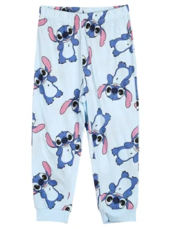 Disney Baby Stitch pigiama da neonato in cotone con stampe - azzurro