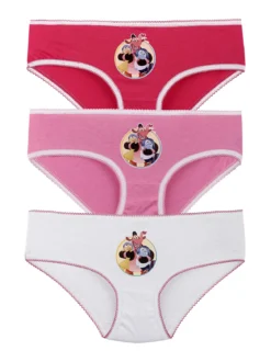 Disney Pixar Inside Out Tris slip bambina in cotone