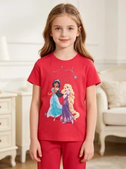 Disney Princess T-shirt da bambina con stampa