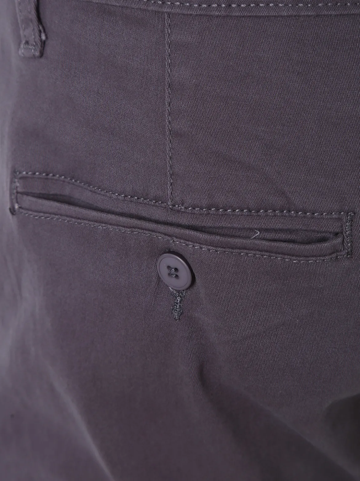 3-D Jeans Pantaloni da uomo slim fit in cotone - grigio scuro