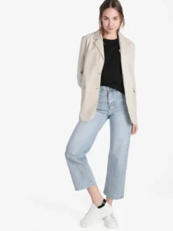 Ellen Rose Giacca donna in ecopelle con bottoni