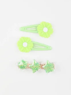 Em Beauty Fermacapelli bambina con decorazioni, 4 pezzi