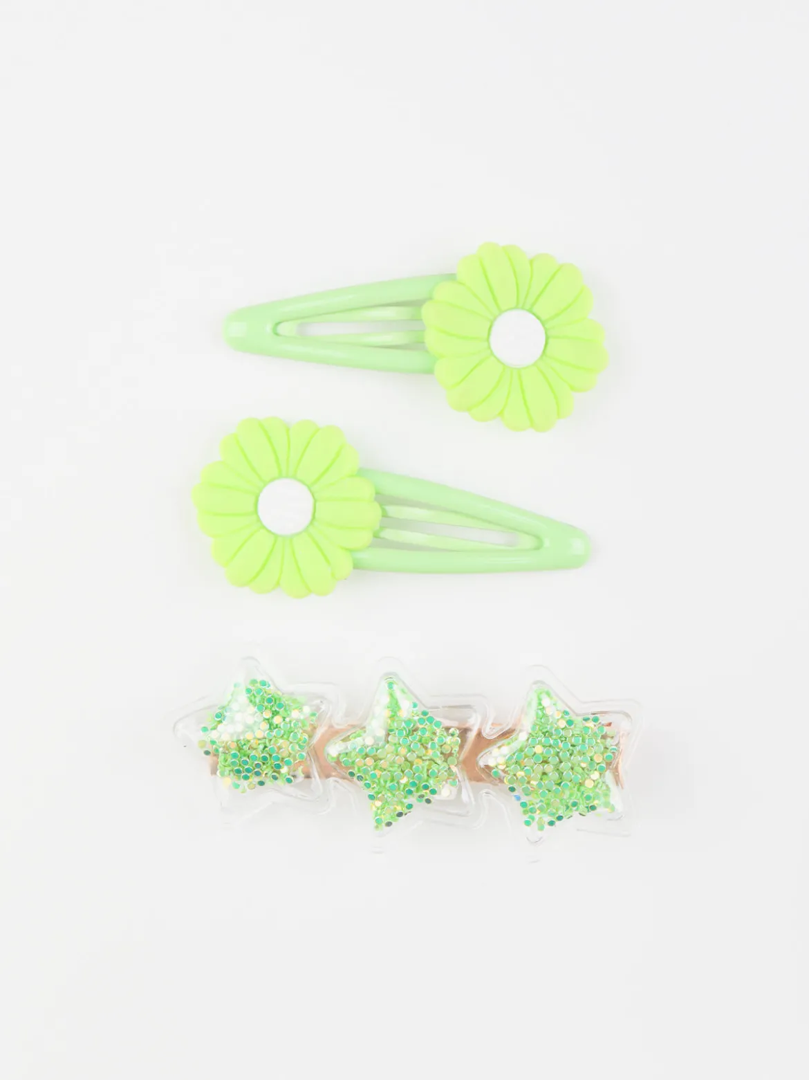 Em Beauty Fermacapelli bambina con decorazioni, 4 pezzi