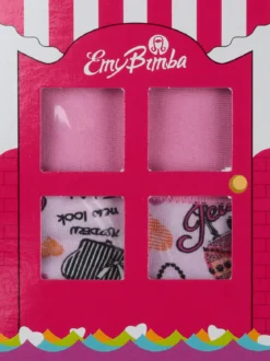 Emy Bimba Slip da bambina con stampe