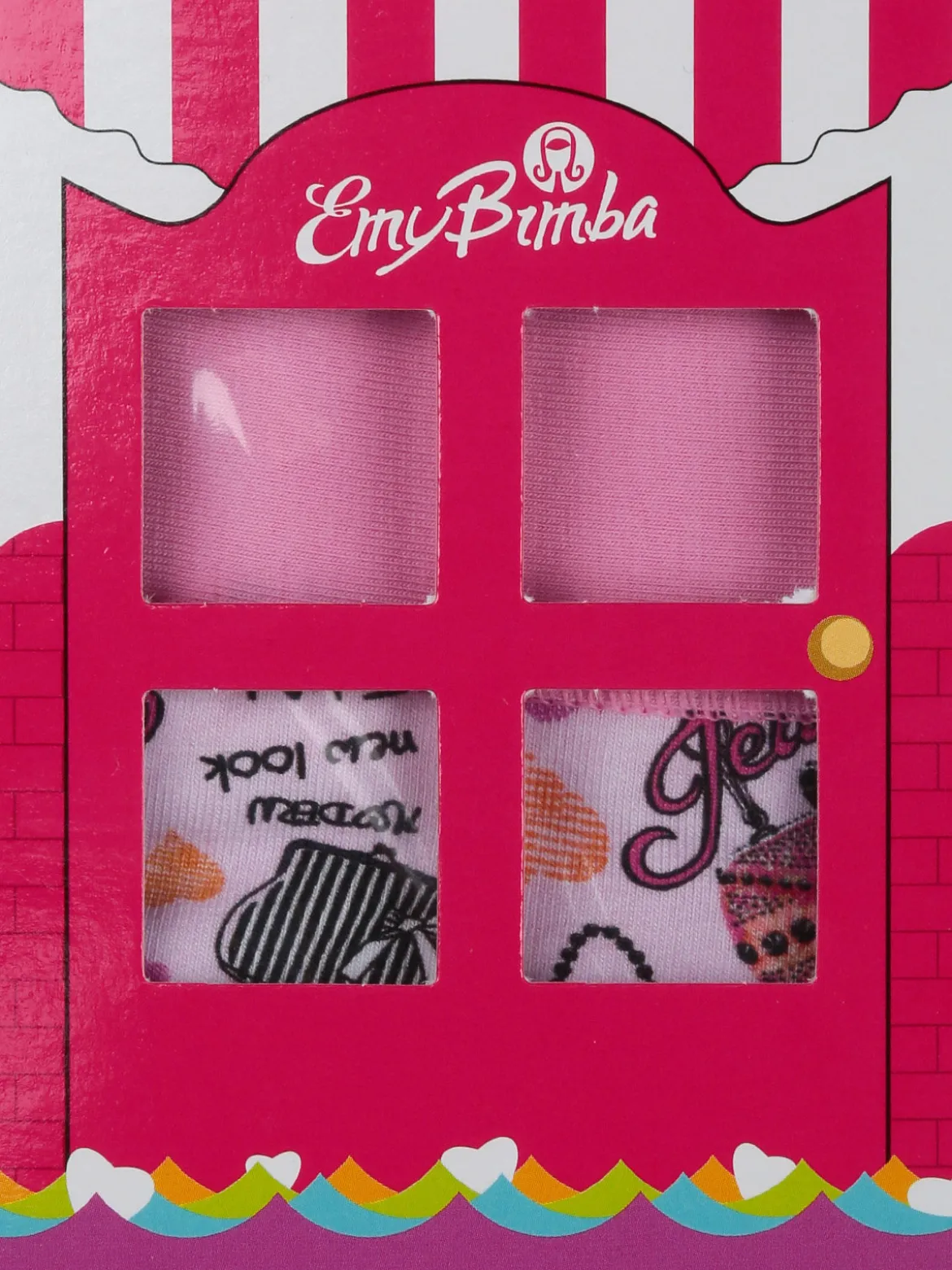Emy Bimba Slip da bambina con stampe