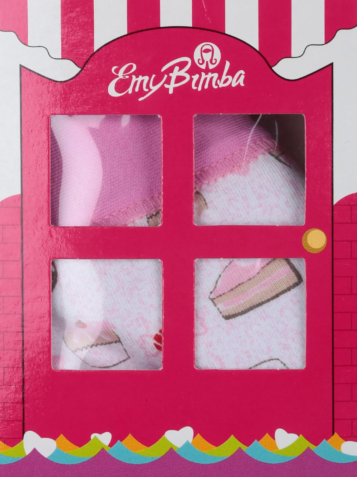 Emy Bimba Slip da bambina con stampe