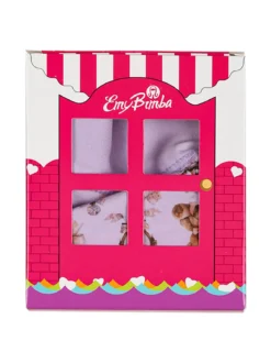 Emy Bimba Slip da bambina in cotone - lilla