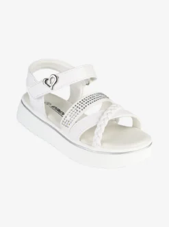 Energy Sandali da bambina con platform e cinturino a strappo