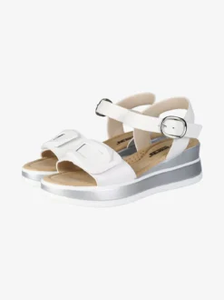 Energy Sandali donna con zeppa e cinturino a strappo