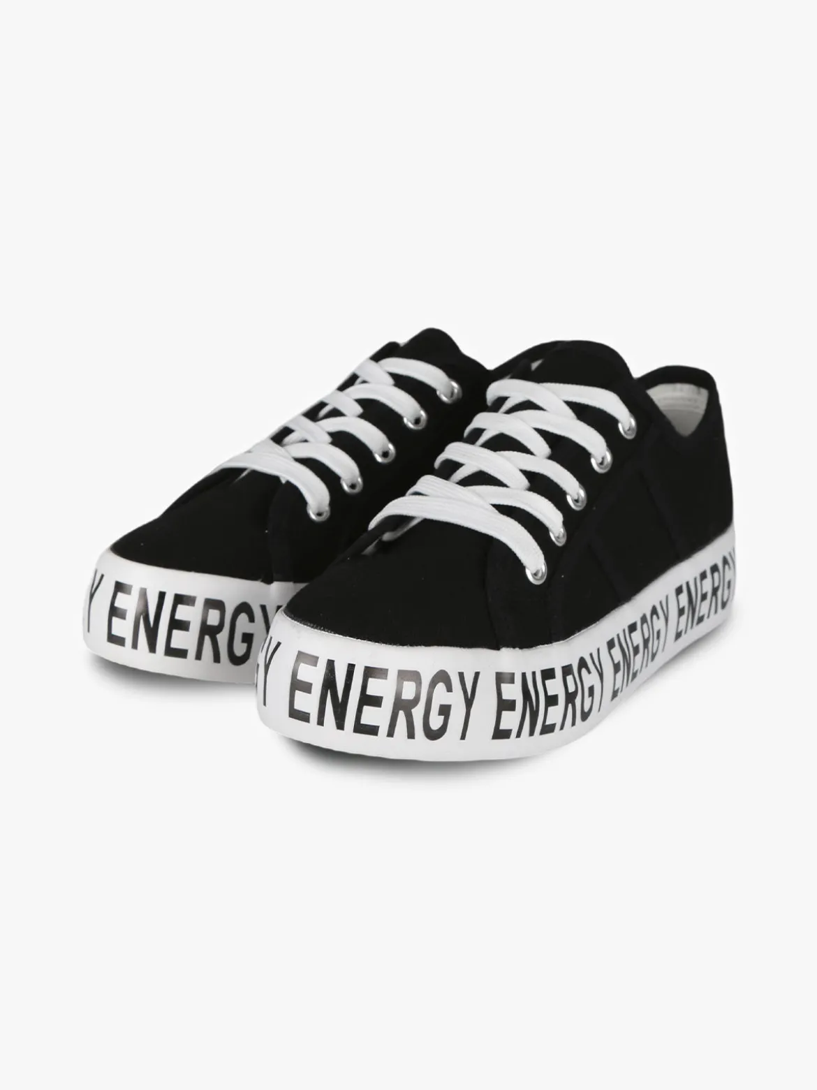 Energy Sneakers donna in tela con platform