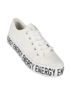 Energy Sneakers donna in tela con platform