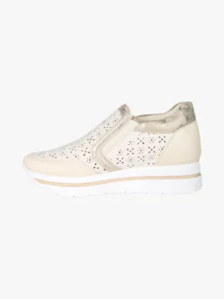 Energy Sneakers donna slip on con platform - panna