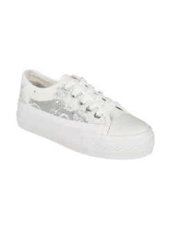 Energy Sneakers ragazza con platform in pizzo