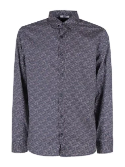 Enos Camicia da uomo slim fit con stampe