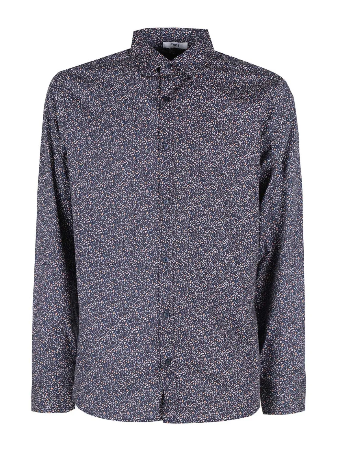 Enos Camicia da uomo slim fit con stampe