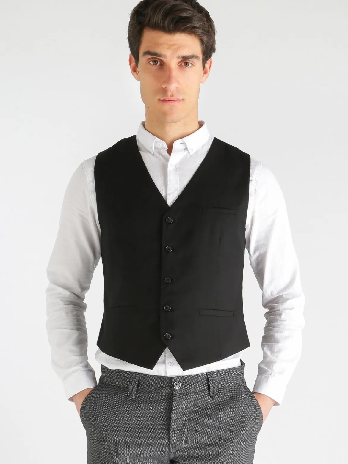 Enos Gilet sottogiacca nero