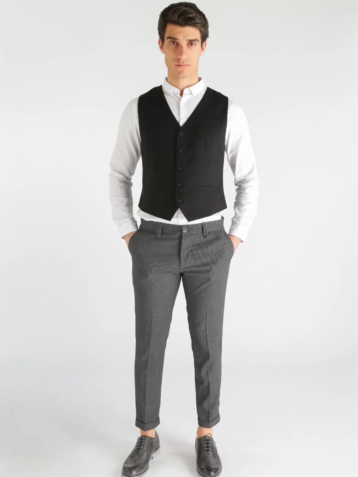 Enos Gilet sottogiacca nero