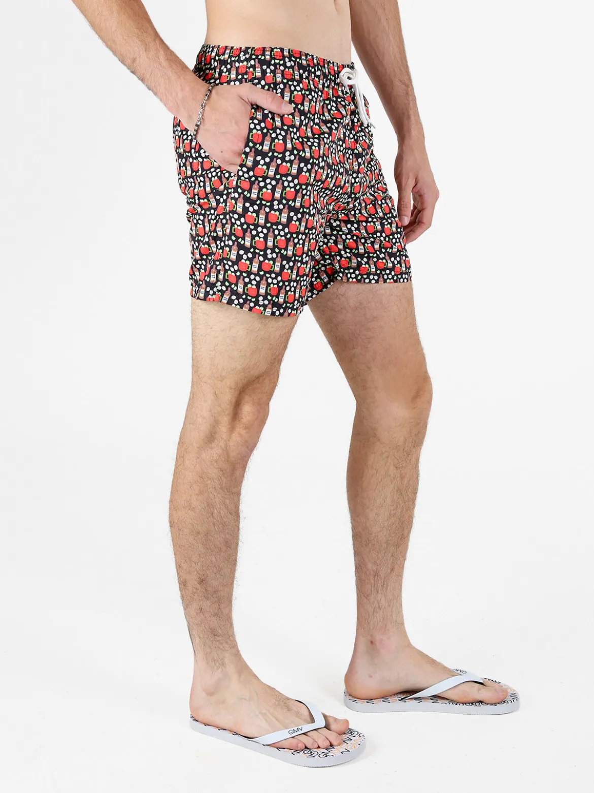 Enos Jeans Boxer uomo da mare