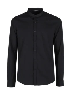 Enos Jeans Camicia uomo slim fit con colletto alla coreana