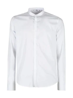 Enos Jeans Camicia uomo slim fit con colletto alla coreana