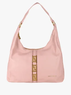 Enrico Coveri Borsa a spalla da donna in ecopelle - rosa