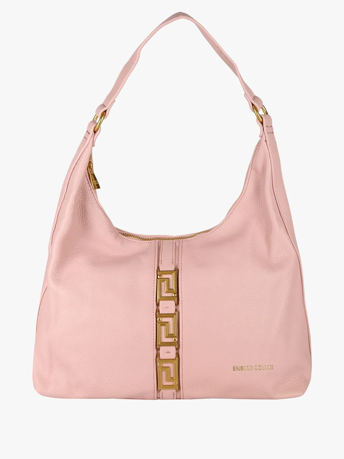 Enrico Coveri Borsa a spalla da donna in ecopelle - rosa