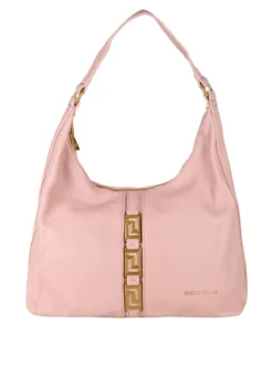 Enrico Coveri Borsa a spalla da donna in ecopelle - rosa