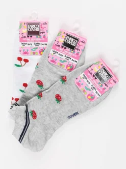 Enrico Coveri Calze corte bambina in cotone