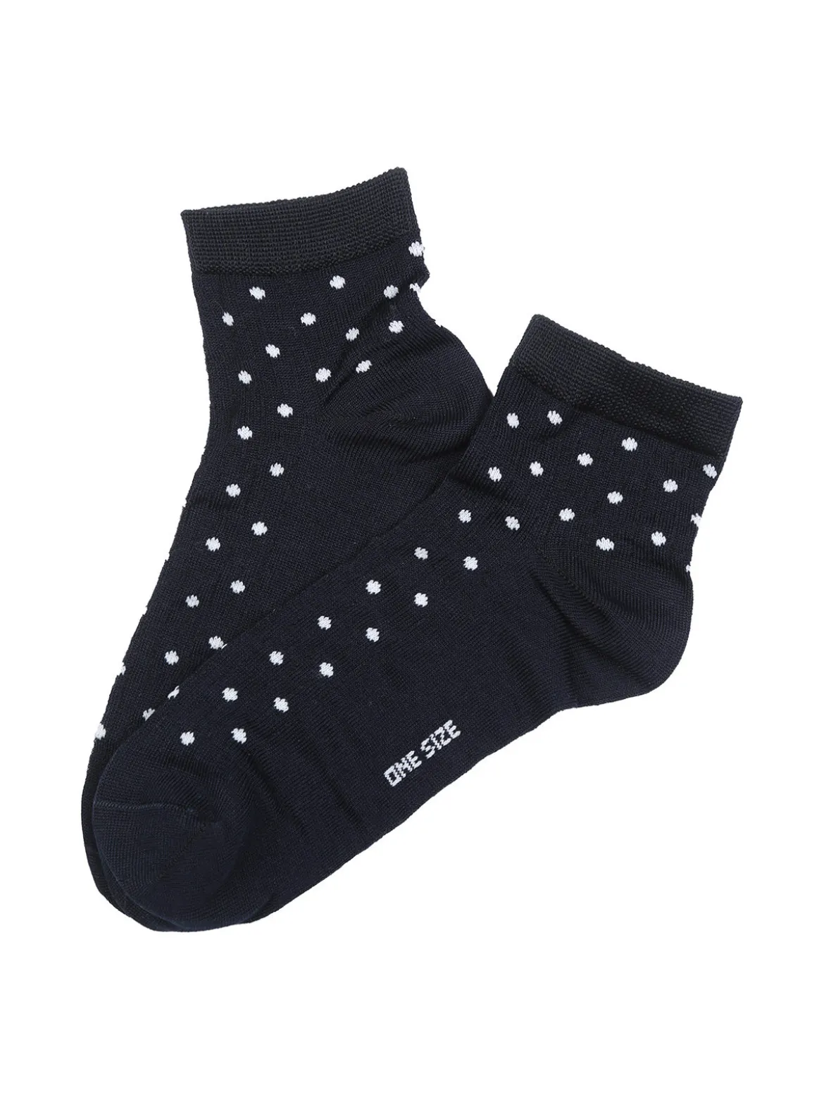 Enrico Coveri Calze corte da donna a pois - blu scuro