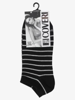 Enrico Coveri Calze corte da donna a righe