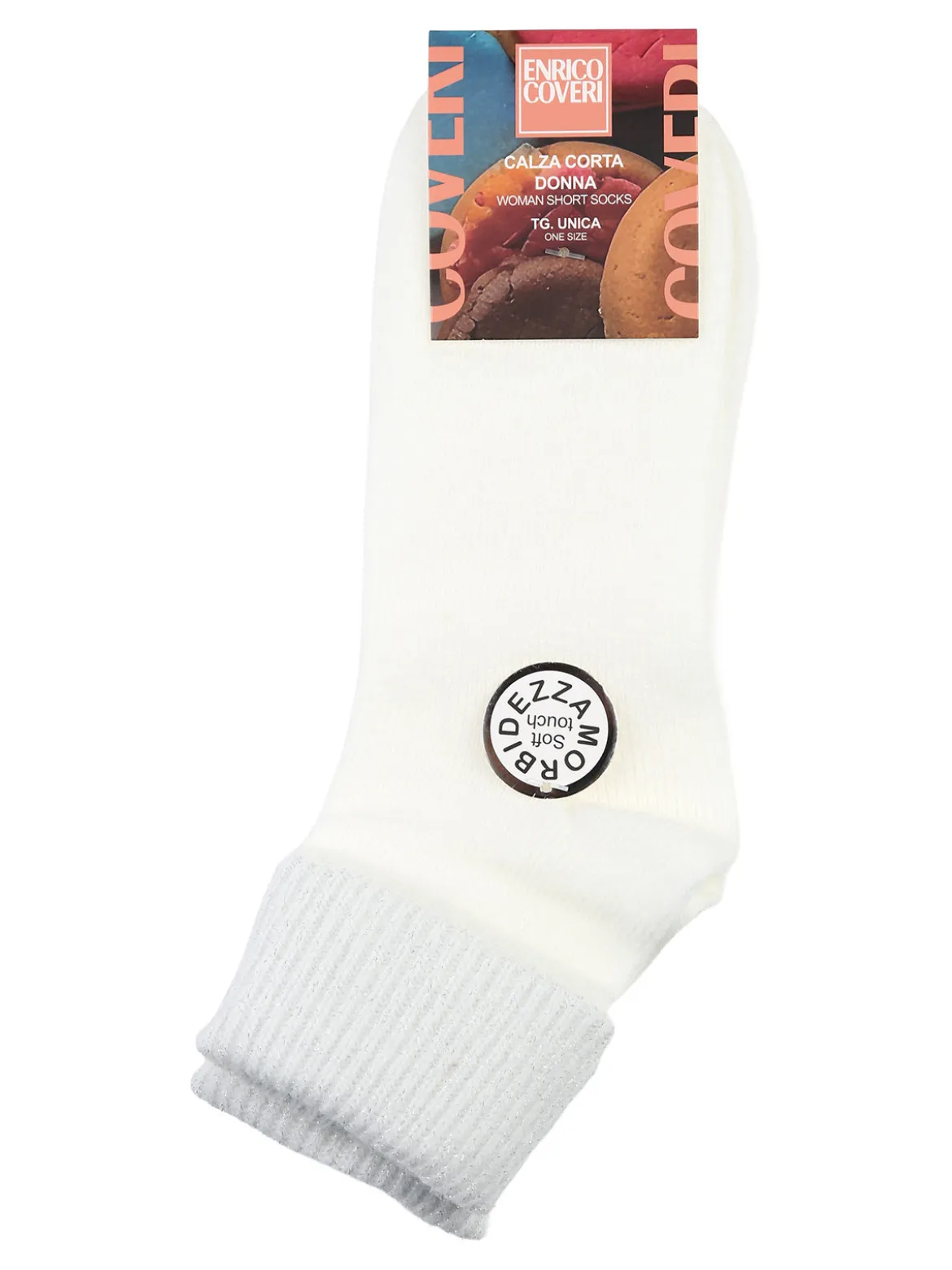 Enrico Coveri Calze corte da donna - bianco