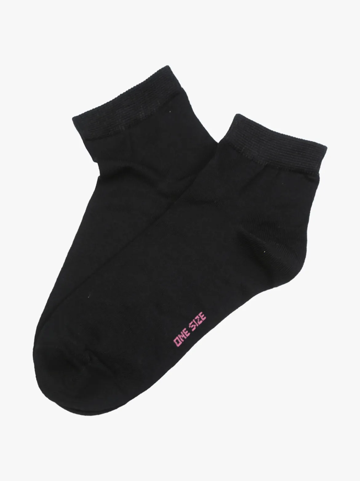 Enrico Coveri Calze corte da donna in cotone mercerizzato - nero